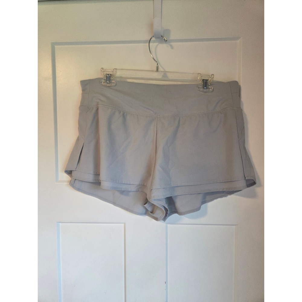 Calia Stay the Path Grey Running Shorts with Liner Large‎